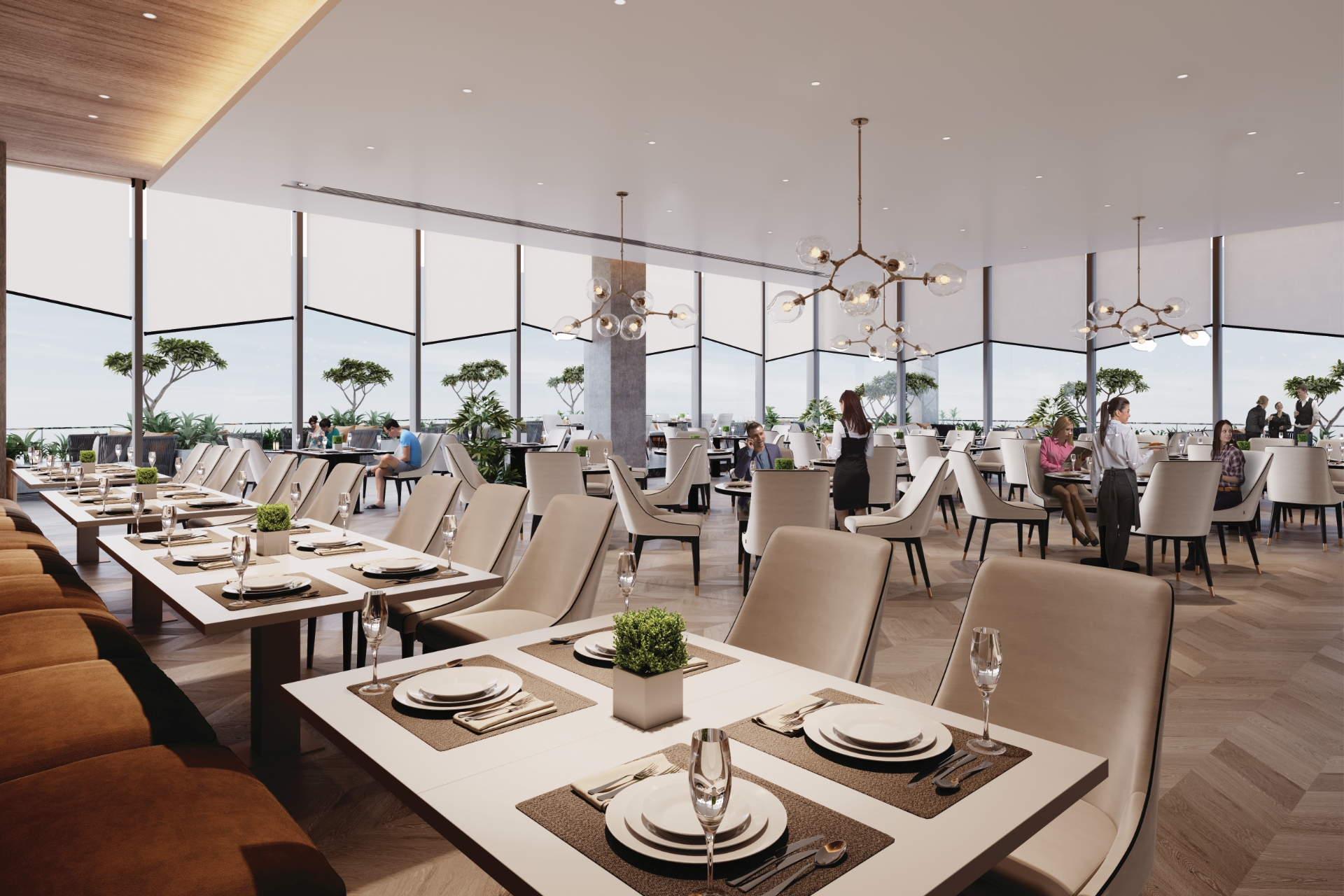 sky tree dining